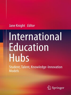 cover image of International Education Hubs